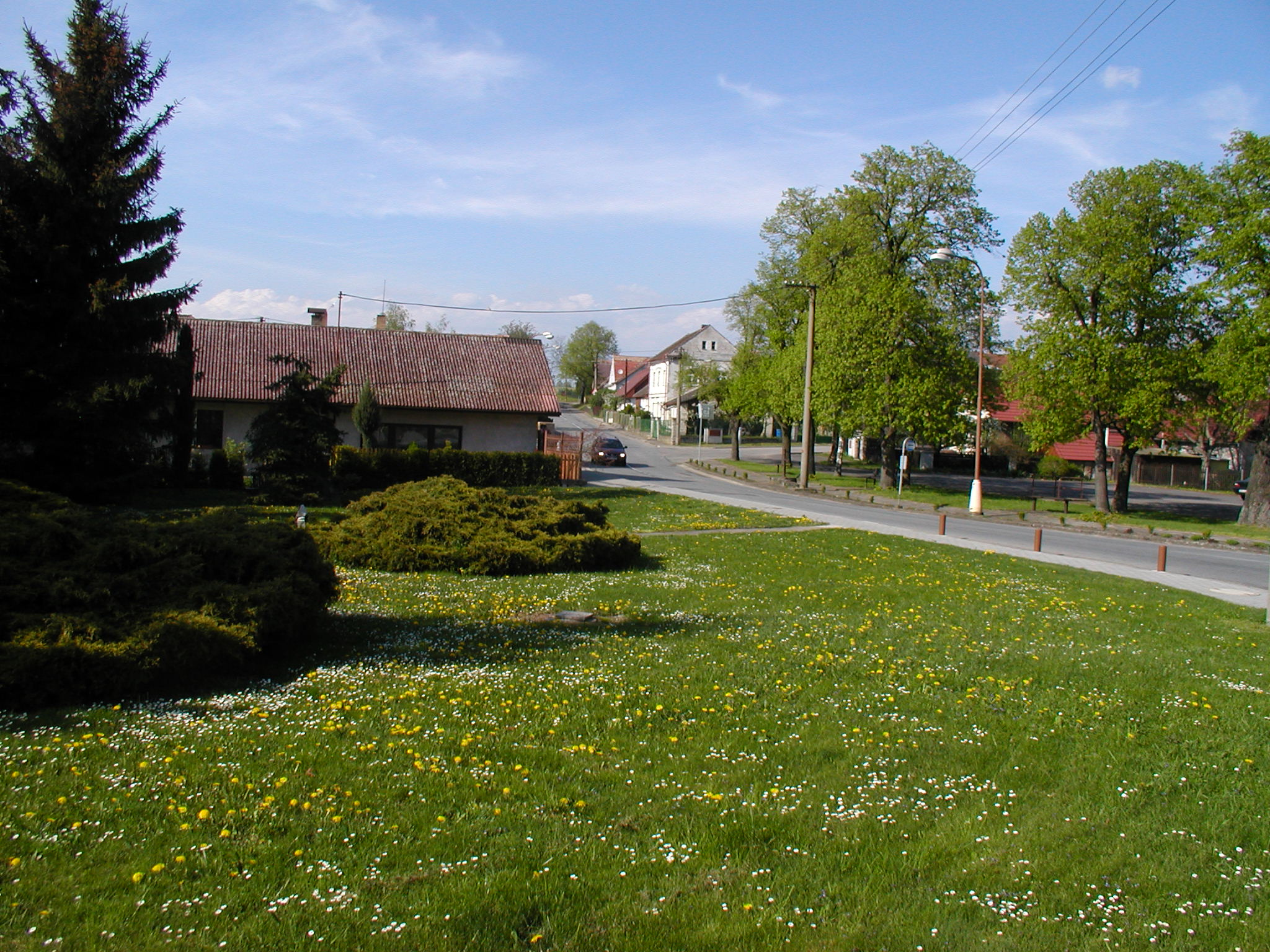 Fotografie Libřic z dubna 2009
