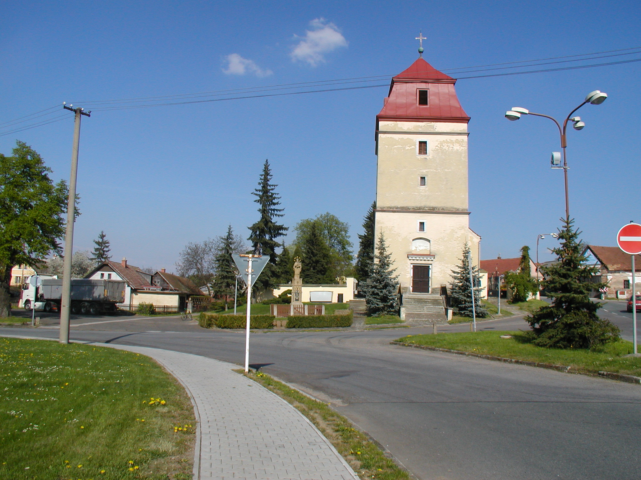 Fotografie Libřic z dubna 2009