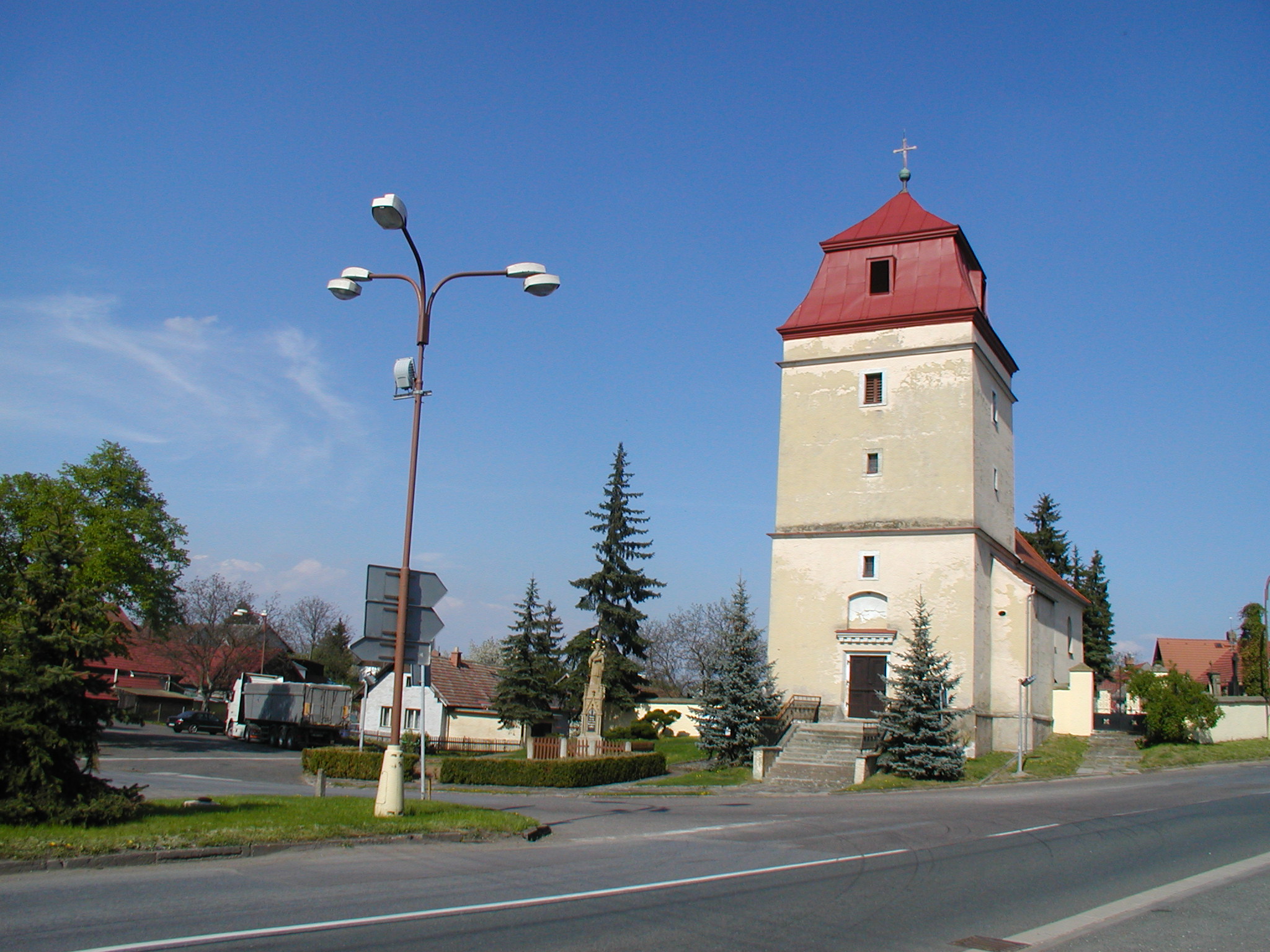 Fotografie Libřic z dubna 2009